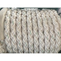 Corde de fibre chimique de 8 brins corde d&#39;amarrage Corde de corde de polyester de corde PP corde